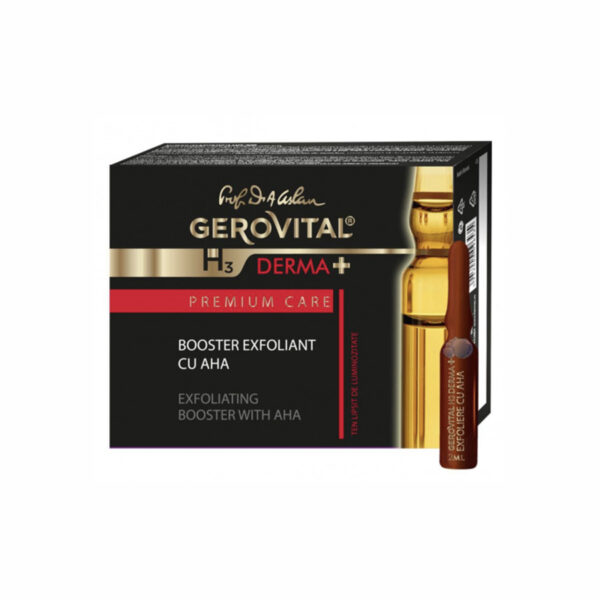 Exfoliating Booster with AHA - Gerovital H3 Derma+ Premium Care