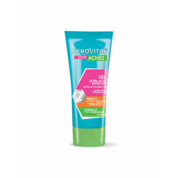 Gerovital Stop Acne Ultra-Active Body Gel 50ml