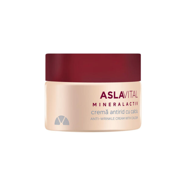 Aslavital Mineral Active Anti-Wrinkle Cream with Calcium 50ml pot