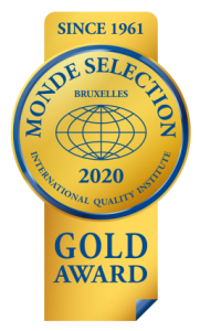 Gold Award Monde Selection in Brussels